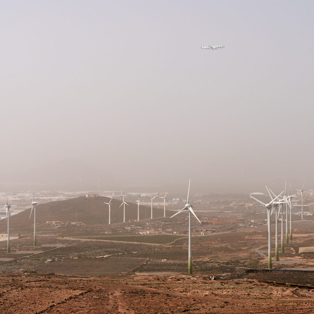 Fenómeno Climático de Calima procedente del Sahara