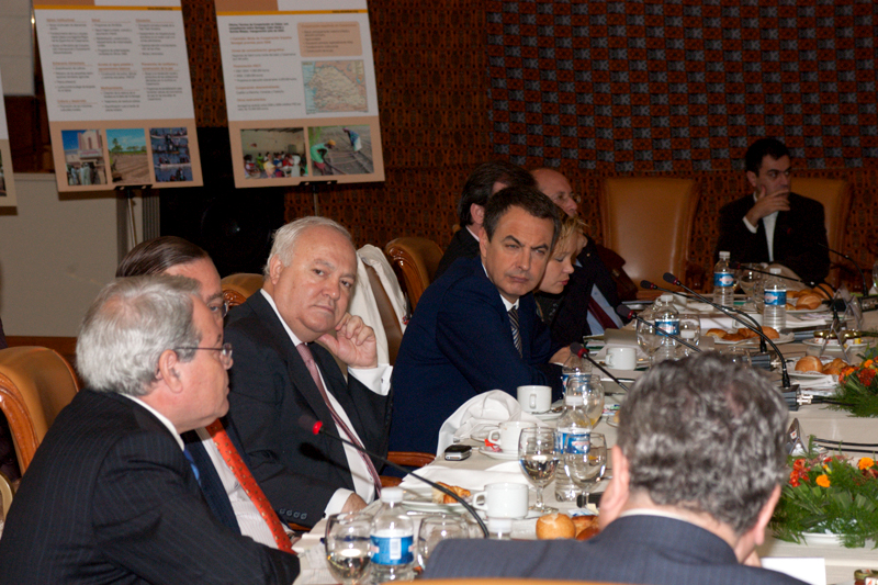 Ministro de Exteriores Moratinos